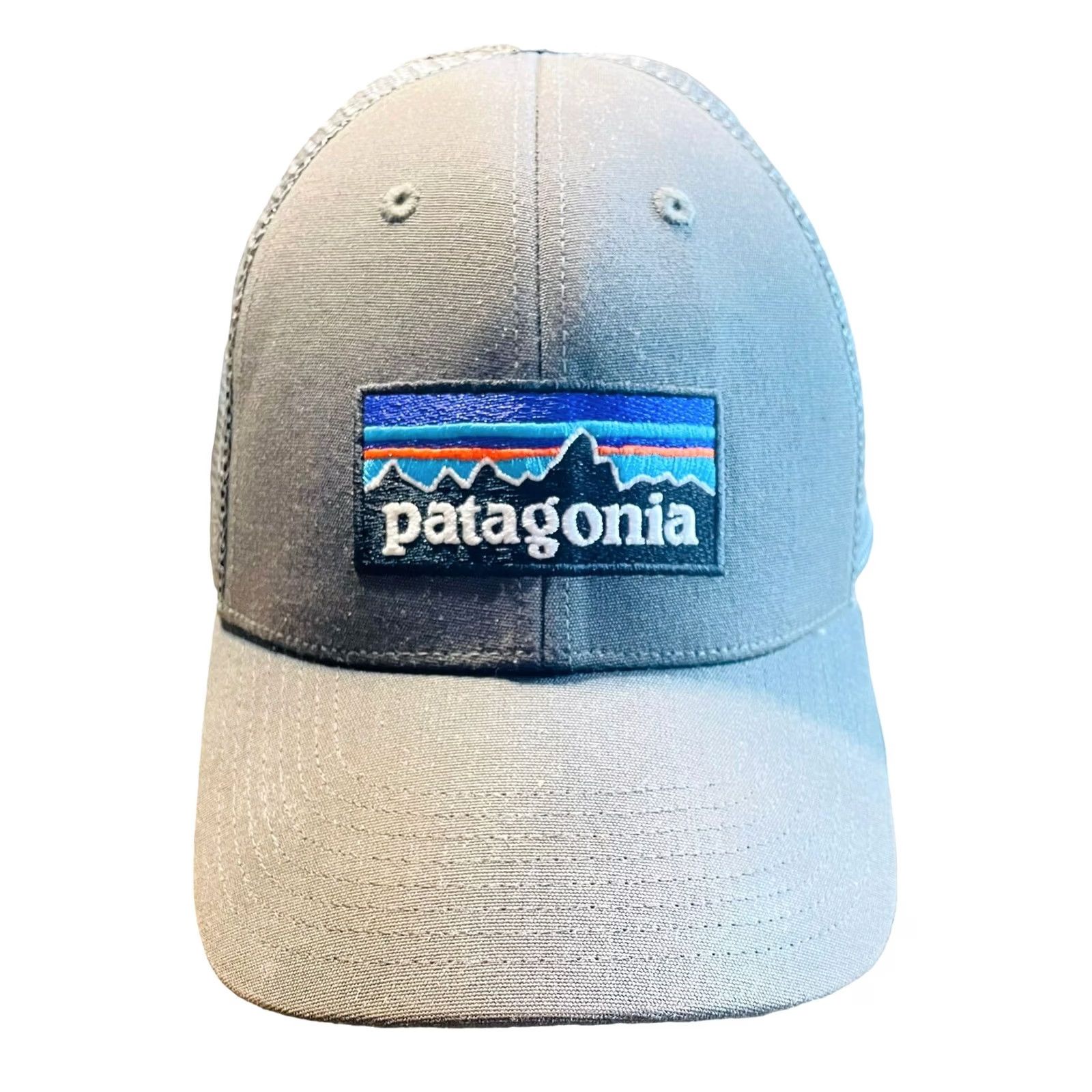Patagonia Patagonia P-6 Trucker Baseball Hat Cap Tenapede Grey Men’s Adjustable Snapback Baseball Cap Mens Casual Travel Workwear Classic Size ONE SIZE - 2 Thumbnail
