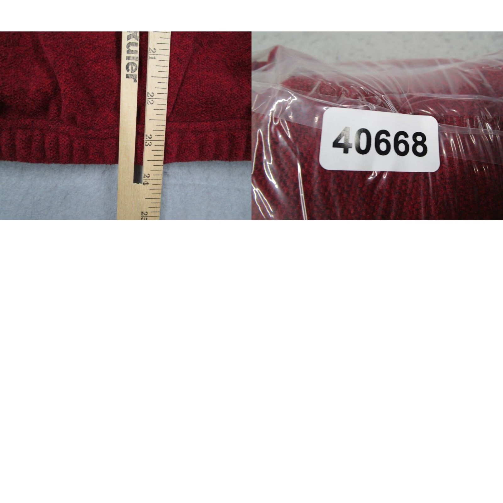 Vintage Straight Down Sweater Mens Medium Red Snap Front Fleece Palos Verdes Golf USA Size US M / EU 48-50 / 2 - 8 Thumbnail