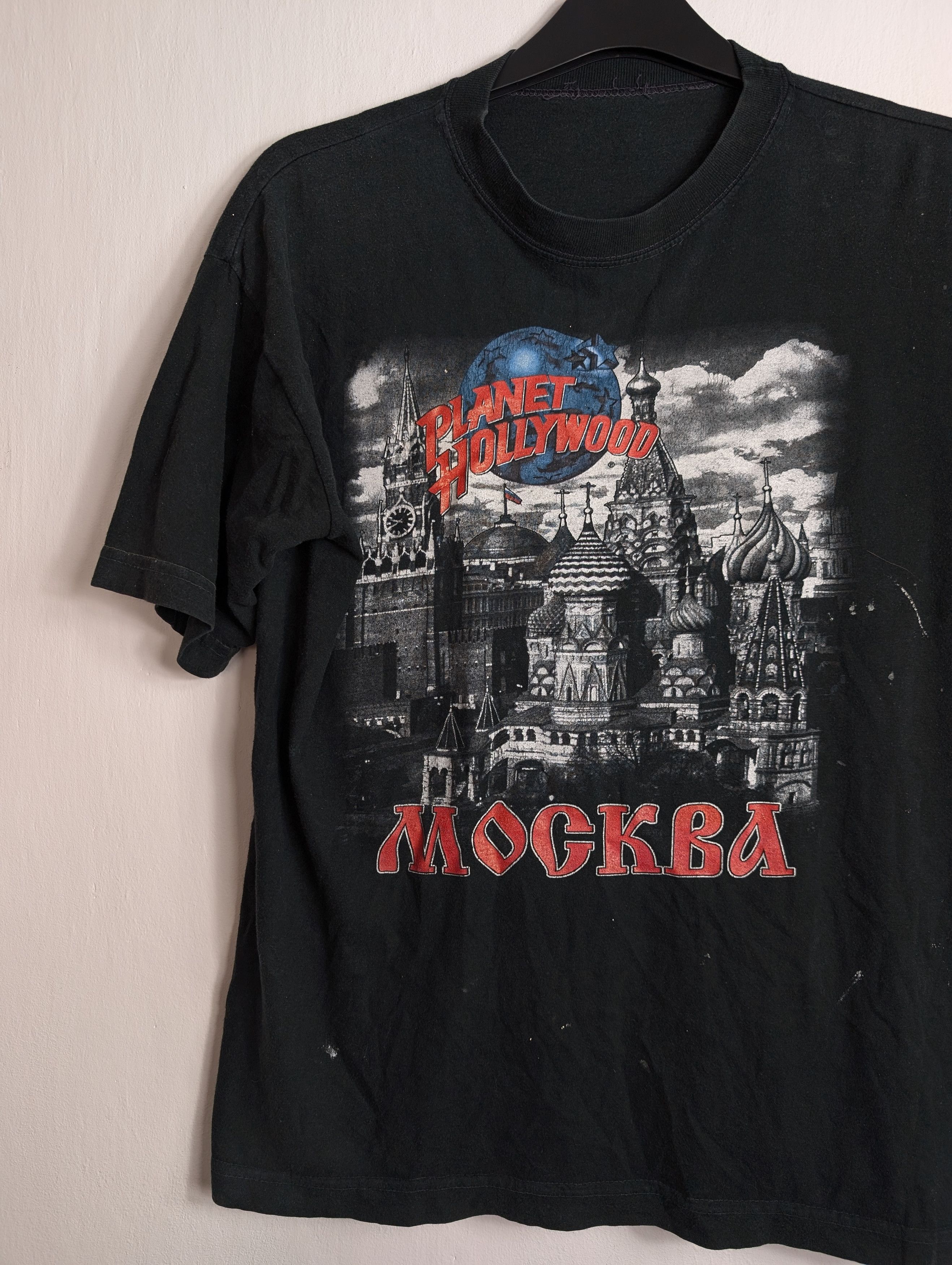 Planet Hollywood Vintage Planet Hollywood Moscow Russia T-Shirt Size US M / EU 48-50 / 2 - 2 Thumbnail