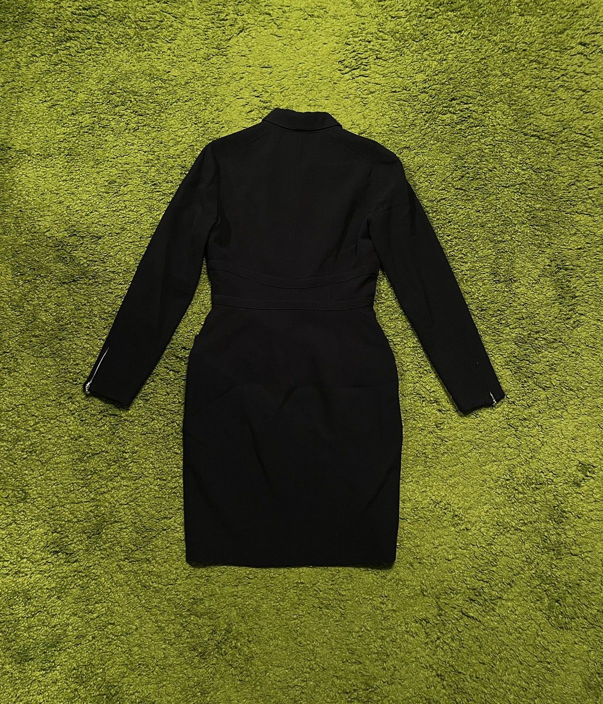 Mugler × Thierry Mugler Thierry Mugler 1990s archive vtg iconic belted wool coat Size S / US 4 / IT 40 - 3 Thumbnail