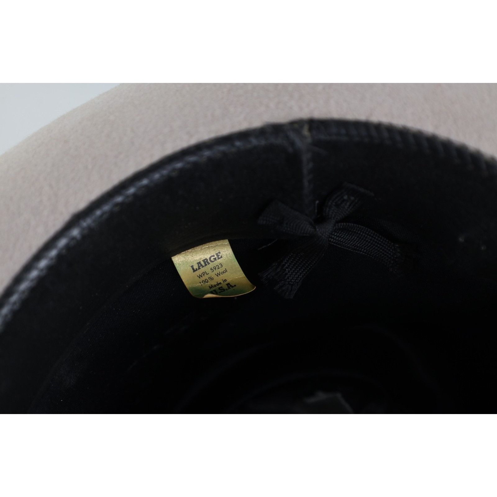 Vintage Vintage 70s Streetwear Wool Feather Ribbon Fedora Hat Size ONE SIZE - 9 Thumbnail