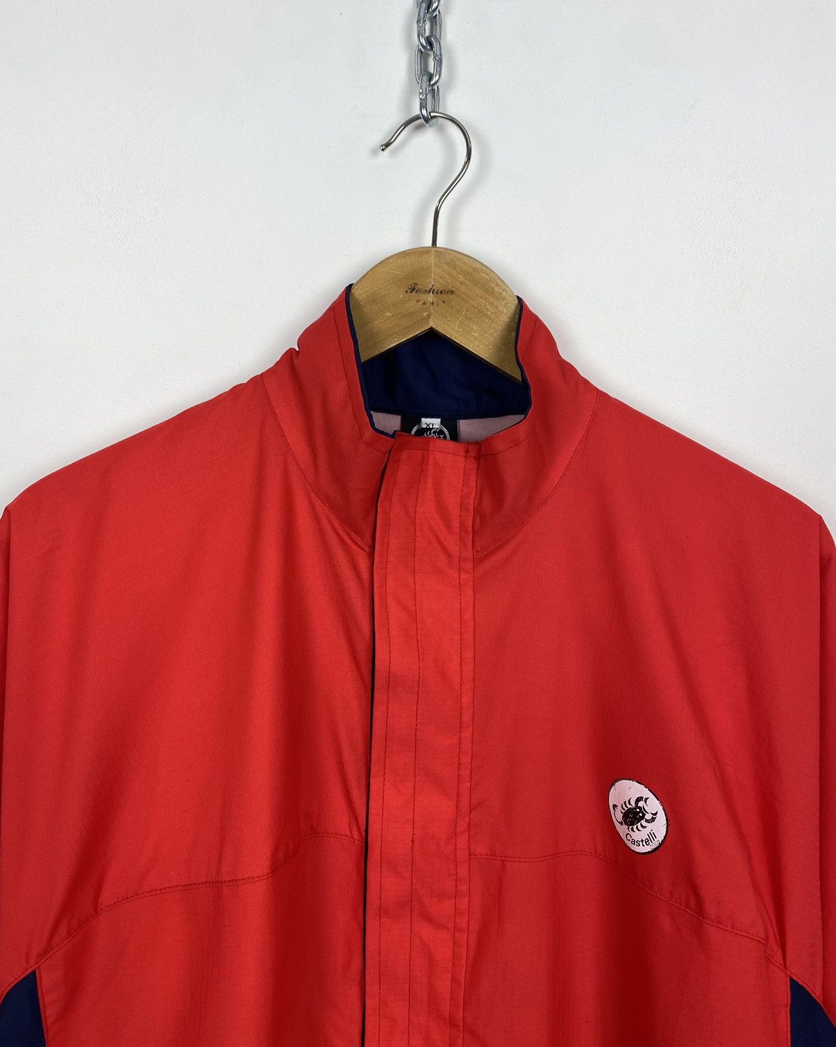Rapha Vintage Castelli Activent Fabric Full Zip Light Jacket 90s Size US L / EU 52-54 / 3 - 2 Thumbnail