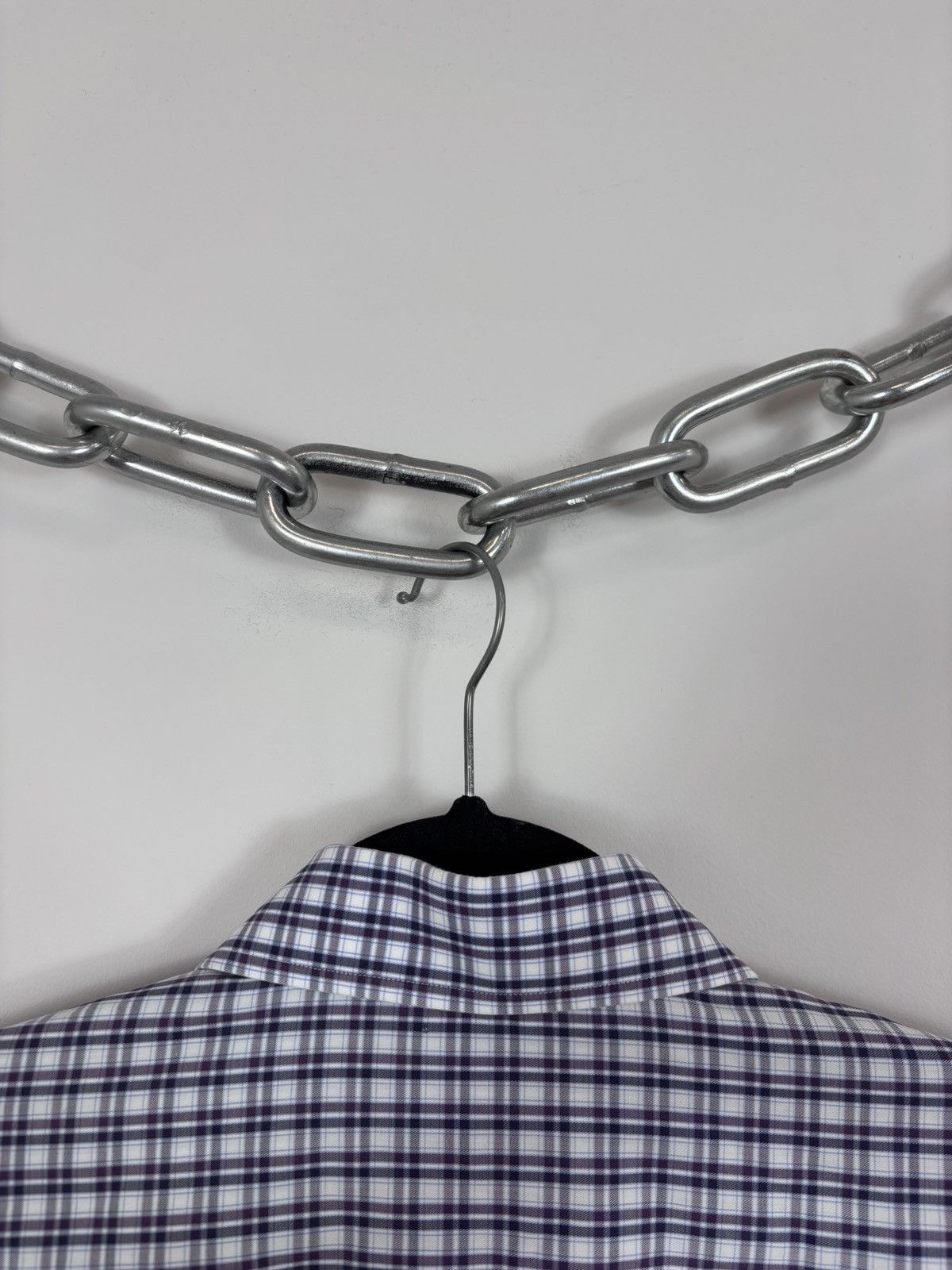 Eton Eton Men’s Contemporary Fit Multicolor Check Button Up Shirt Size US L / EU 52-54 / 3 - 17 Thumbnail
