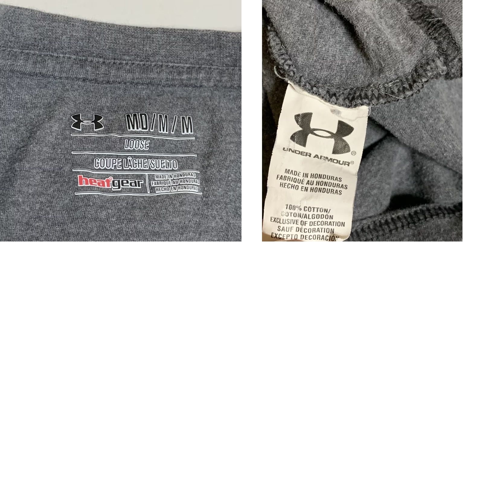 Under Armour Under Armour Heat Gear Loose Mens M Basketball T Shirt Gray Size US M / EU 48-50 / 2 - 8 Thumbnail