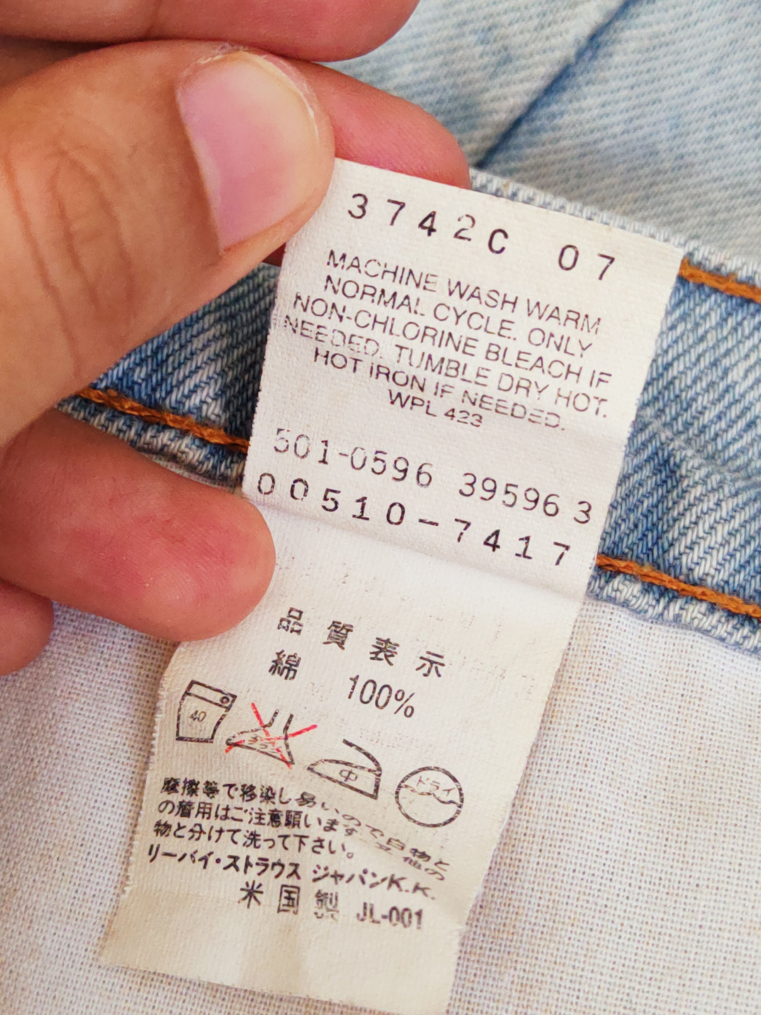 Levi's Levi's vintage usa Blue Faded Distressed Ripped Jeans #W804 Size US 36 / EU 52 - 15 Thumbnail