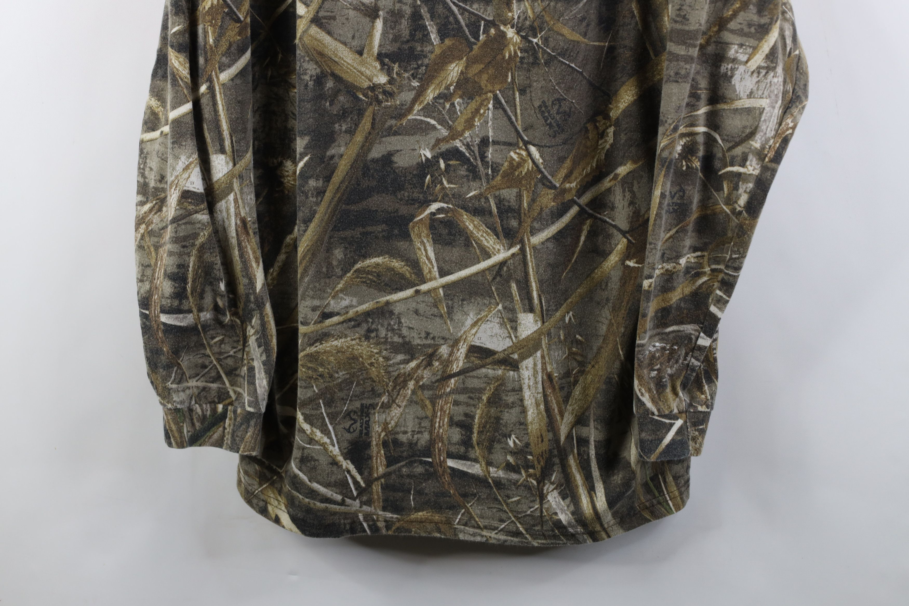 Vintage Vintage Y2K Streetwear Faded Camouflage Long Sleeve T-Shirt Size US XXL / EU 58 / 5 - 3 Thumbnail