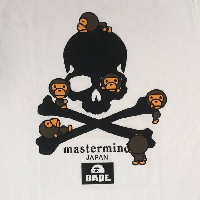 Bape × Mastermind Japan BAPE × Mastermind Skull Milo T-shirt a bathing ape Size US L / EU 52-54 / 3 - 2 Thumbnail