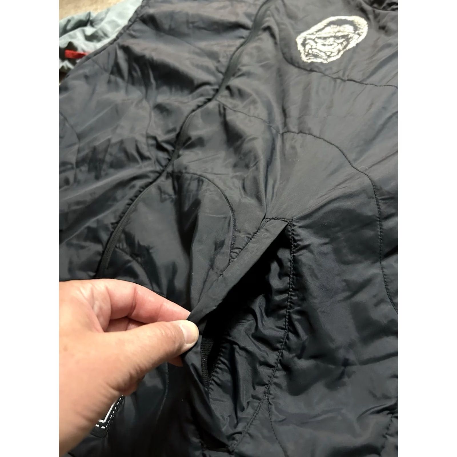 Vintage VINTAGE Line Ski Company Men’s Size L Puffer Jacket Hooded Removable Sleeves Monkey Size US L / EU 52-54 / 3 - 7 Thumbnail