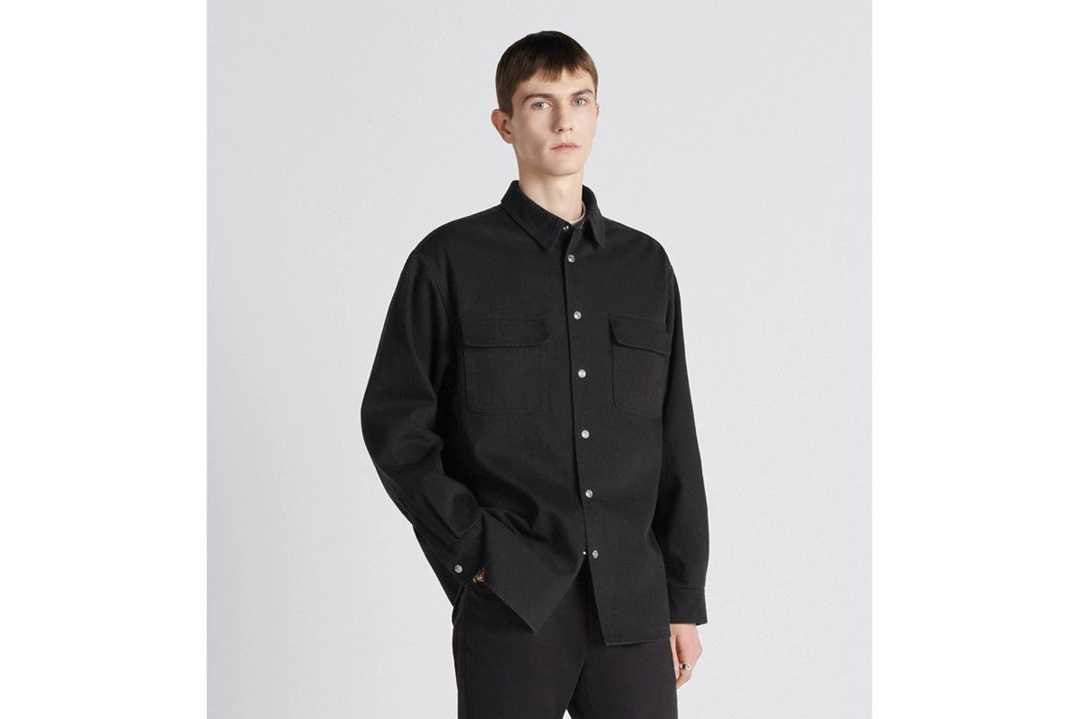 Dior o1bcso1str0125 Couture Reversible Shirt in Black Size US M / EU 48-50 / 2 - 4 Thumbnail