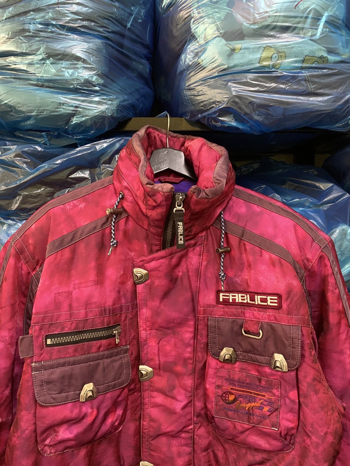 Other Vintage FABLICE Racing Spirit Champion Team Ski Jacket Size US M / EU 48-50 / 2 - 6 Thumbnail
