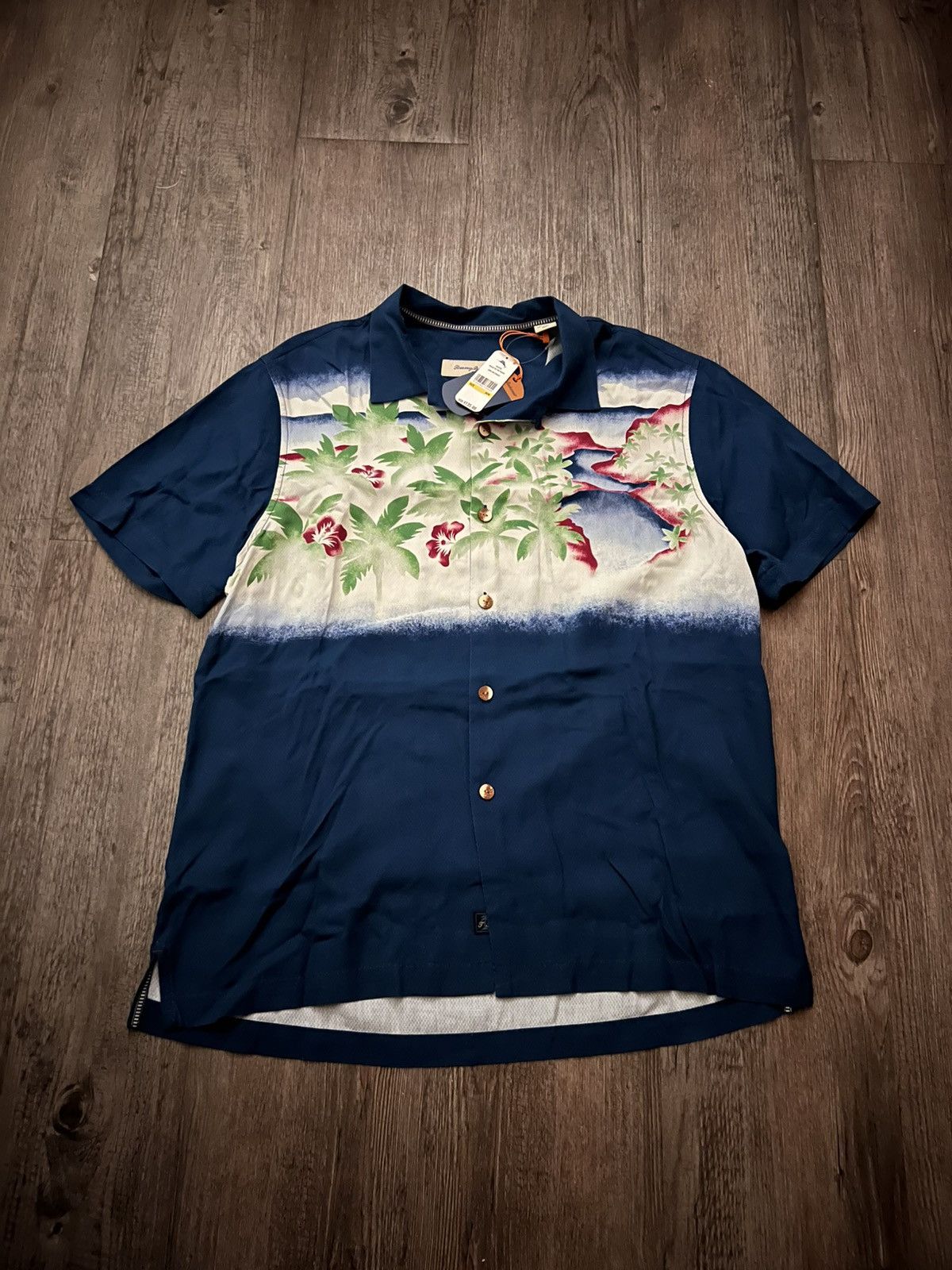 Tommy Bahama × Vintage Valley Silk Button Up Size US M / EU 48-50 / 2 - 1 Thumbnail