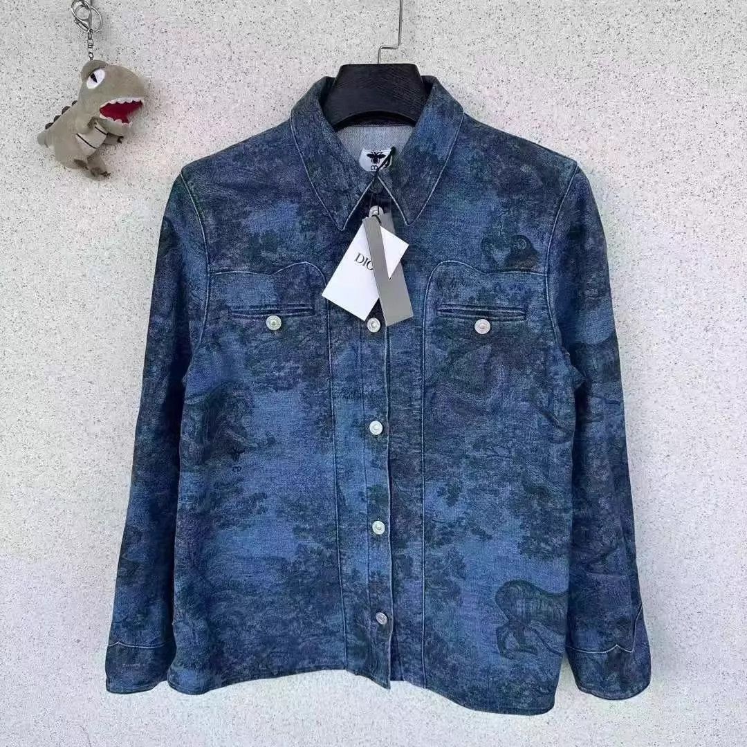 Dior Dior Phantom Zoo Denim Jacket 40 NWT Size M / US 6-8 / IT 42-44 - 1 Thumbnail