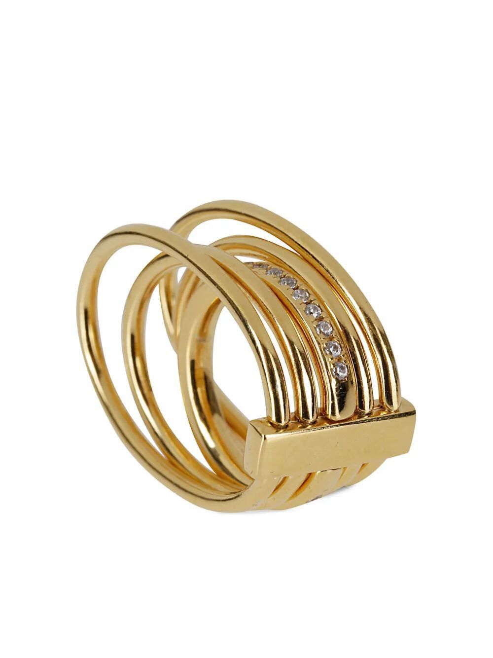 PANCONESI "SOLAR CRYSTAL" RING Size ONE SIZE - 1 Thumbnail