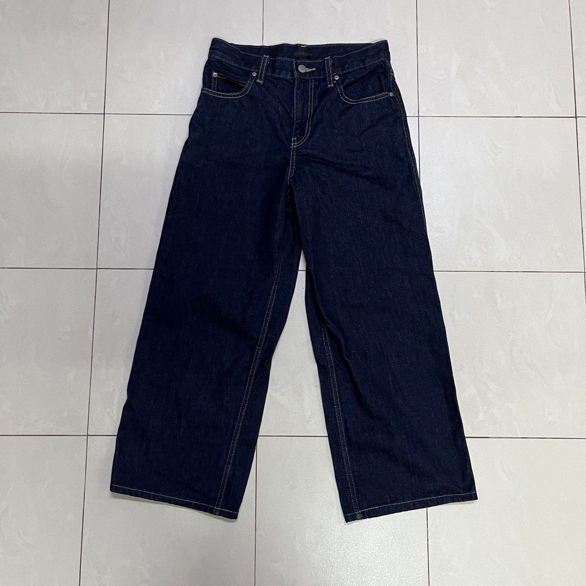 Uniqlo Uniqlo Wide/Baggy Jeans Size 28" / US 6 / IT 42 - 2 Thumbnail