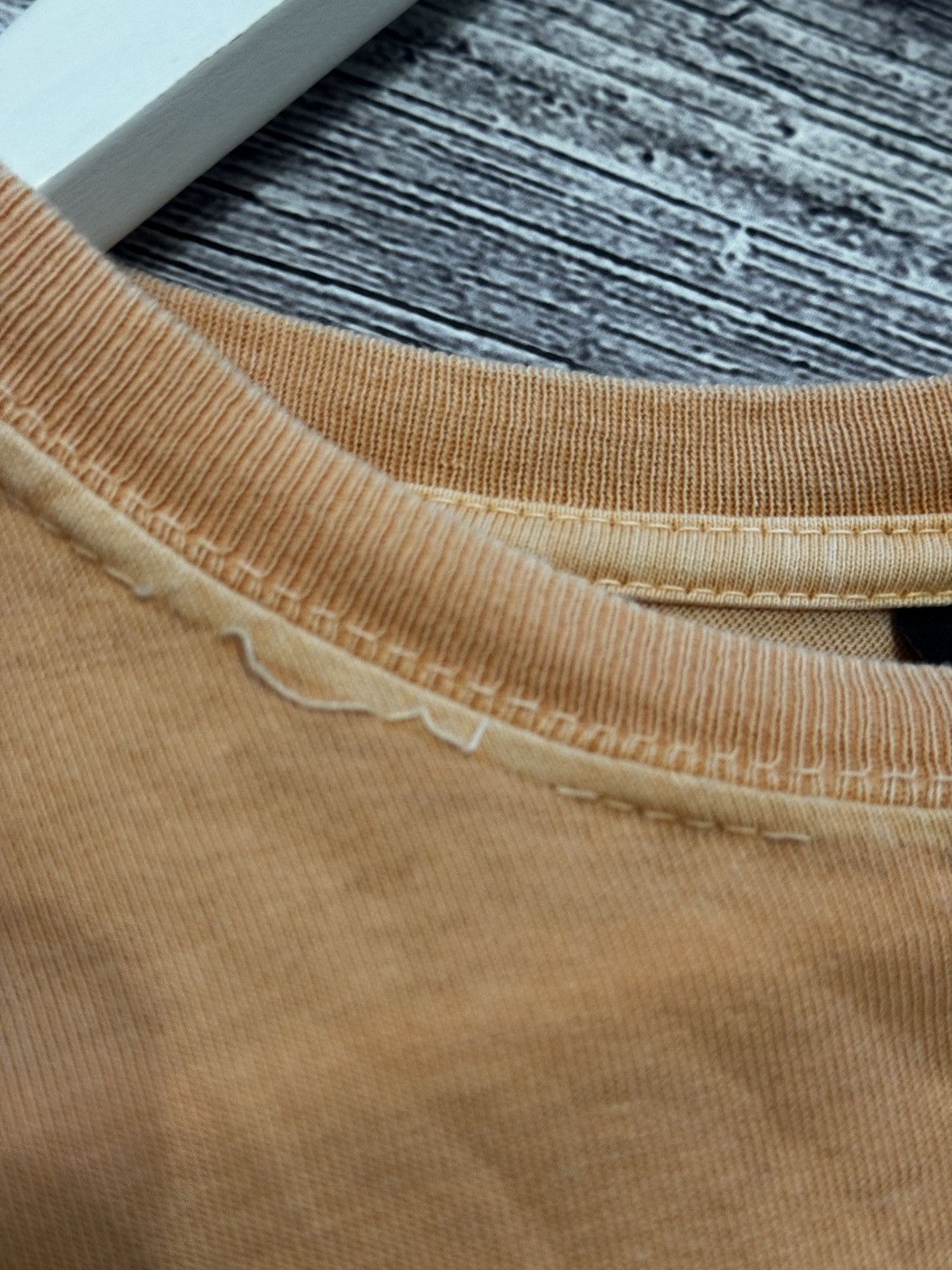 Stussy Stüssy Logo T-Shirt Tan Brown Cotton Streetwear Size US M / EU 48-50 / 2 - 4 Thumbnail