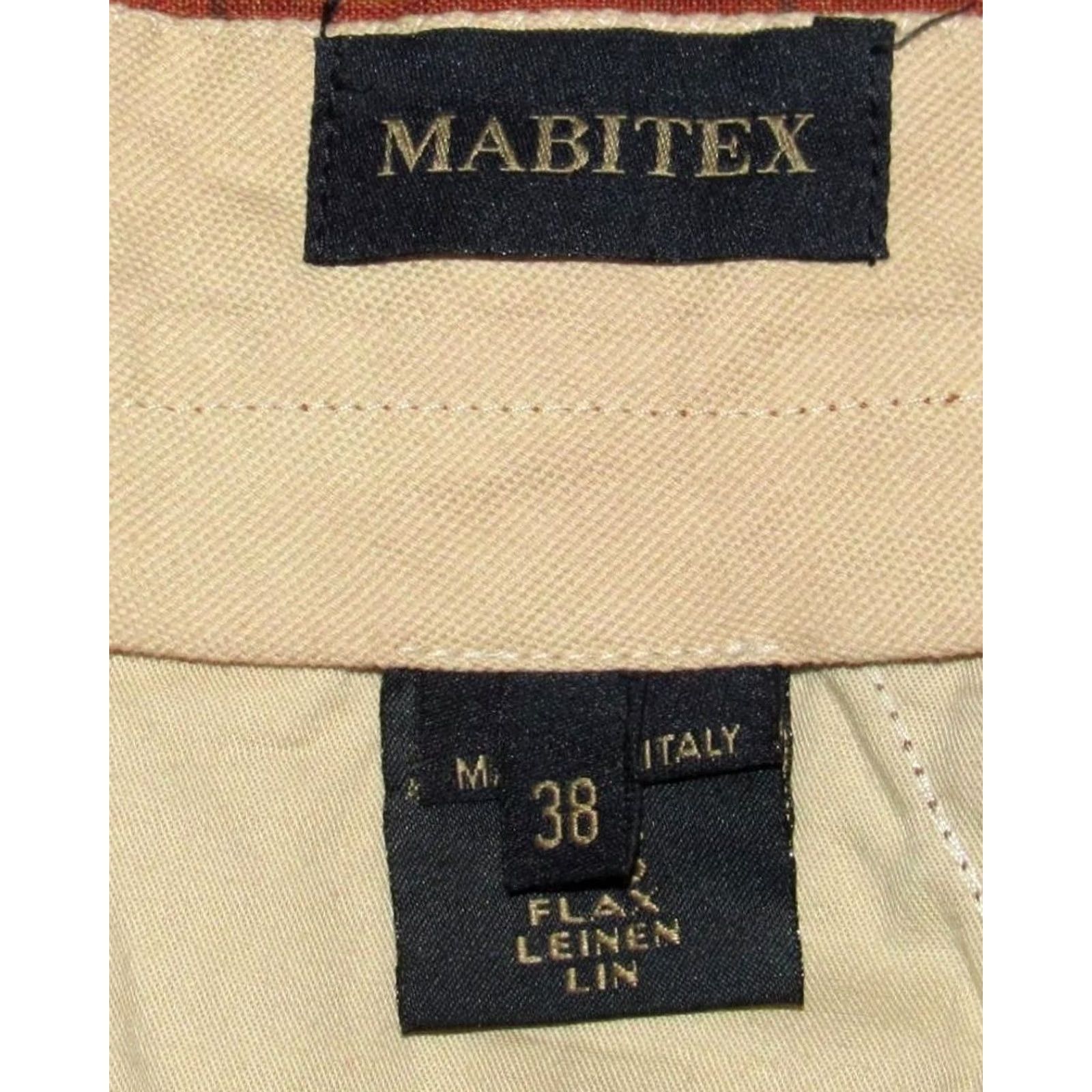 Vintage MABITEX Rust Linen Windowpane Pleated 6" Chino Shorts 38 Mens Regular Rust Linen Windowpane Chino Shorts 38 Mens Size US 38 / EU 54 - 4 Thumbnail