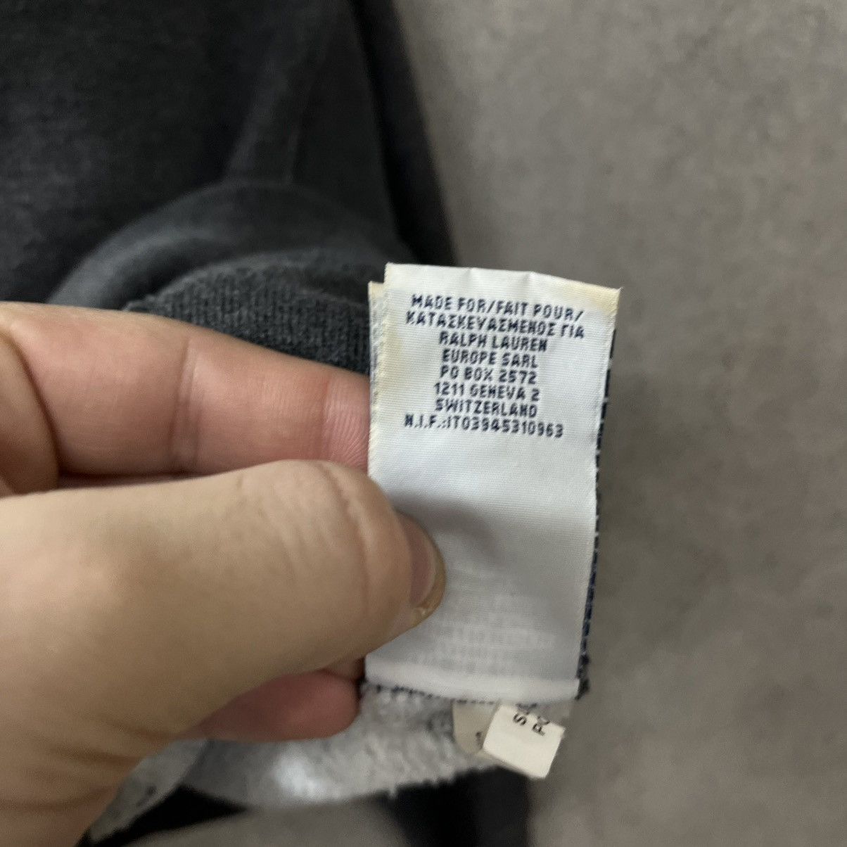 Polo Ralph Lauren Vintage Polo Ralph Lauren Zip Hoodie Y2k Size US XL / EU 56 / 4 - 13 Thumbnail