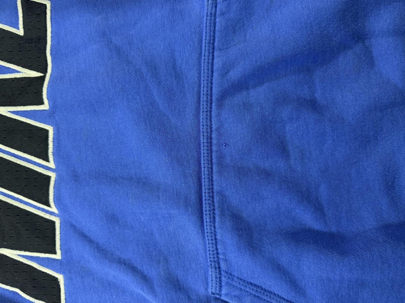 Nike Nike Blue Pullover Hoodie with Black Logo Size US S / EU 44-46 / 1 - 6 Thumbnail
