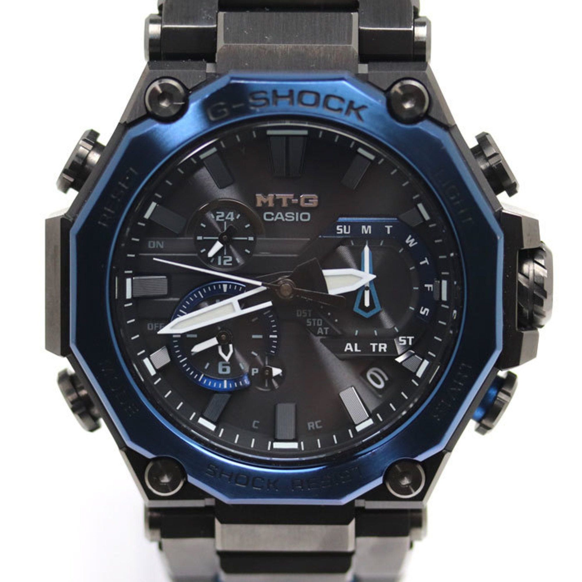 image of Casio G-Shock Mtg Radio Watch Solar Mtg-B2000B-1A2Jf in Black, Women's