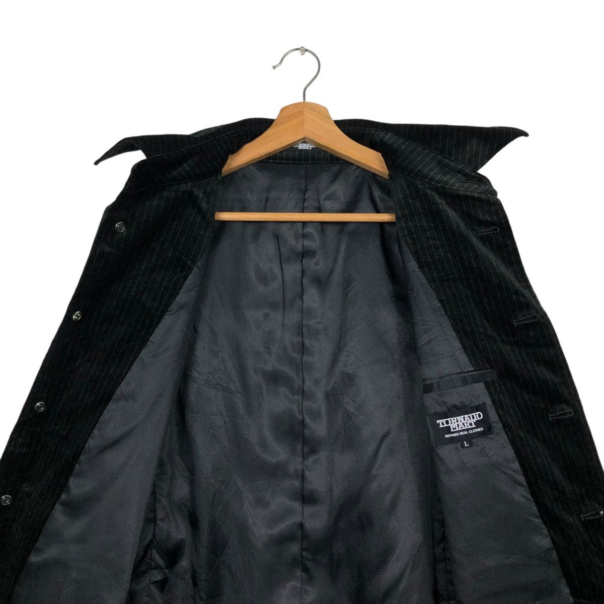Hysteric Glamour 🔥VINTAGE BIKER JACKET VELVET TORNADO MART JAPAN Size US L / EU 52-54 / 3 - 16 Thumbnail