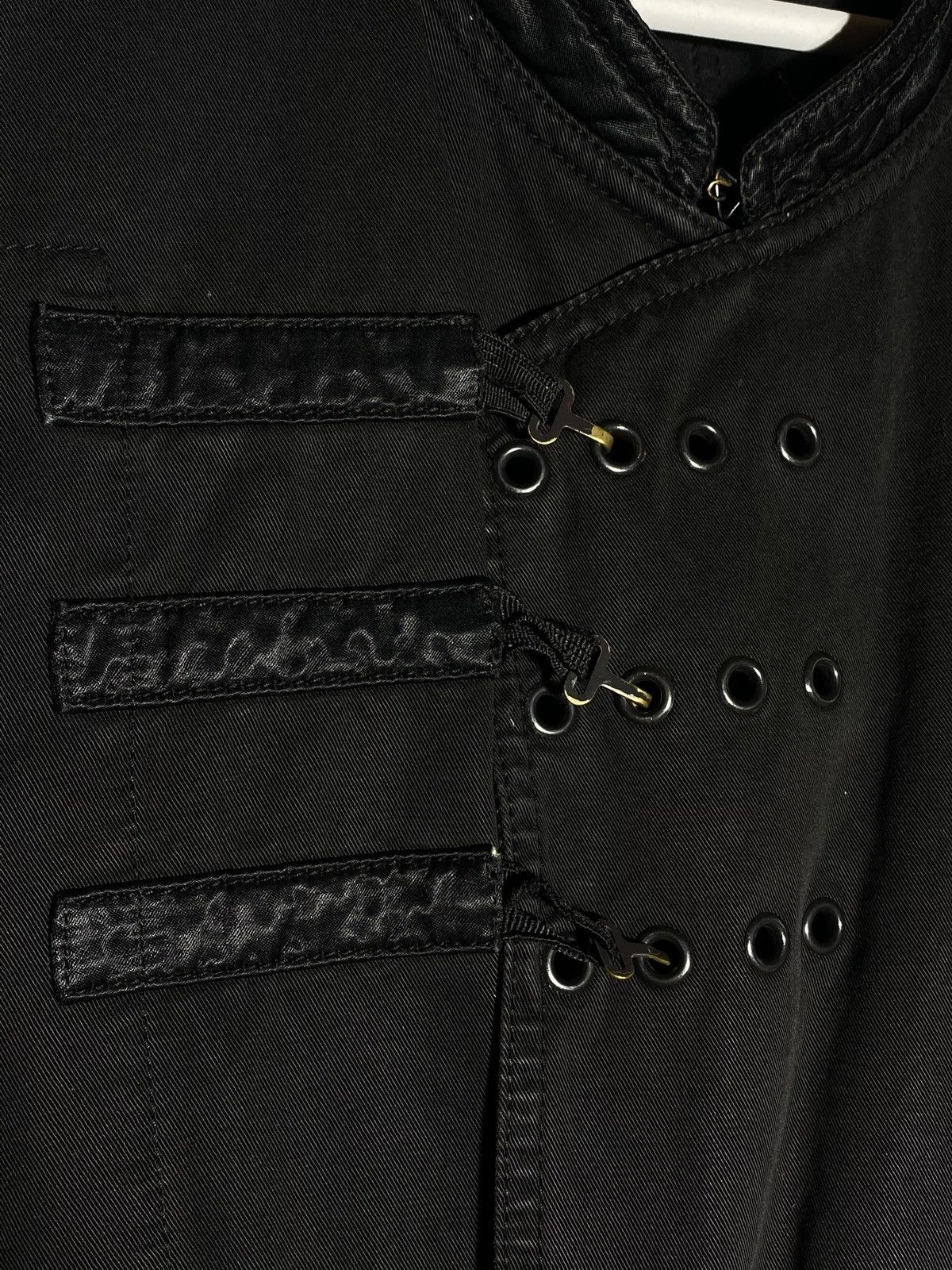 Prada Vintage 1990s Prada Avant Garde Archive Hook Detail Vest Size US S / EU 44-46 / 1 - 8 Thumbnail