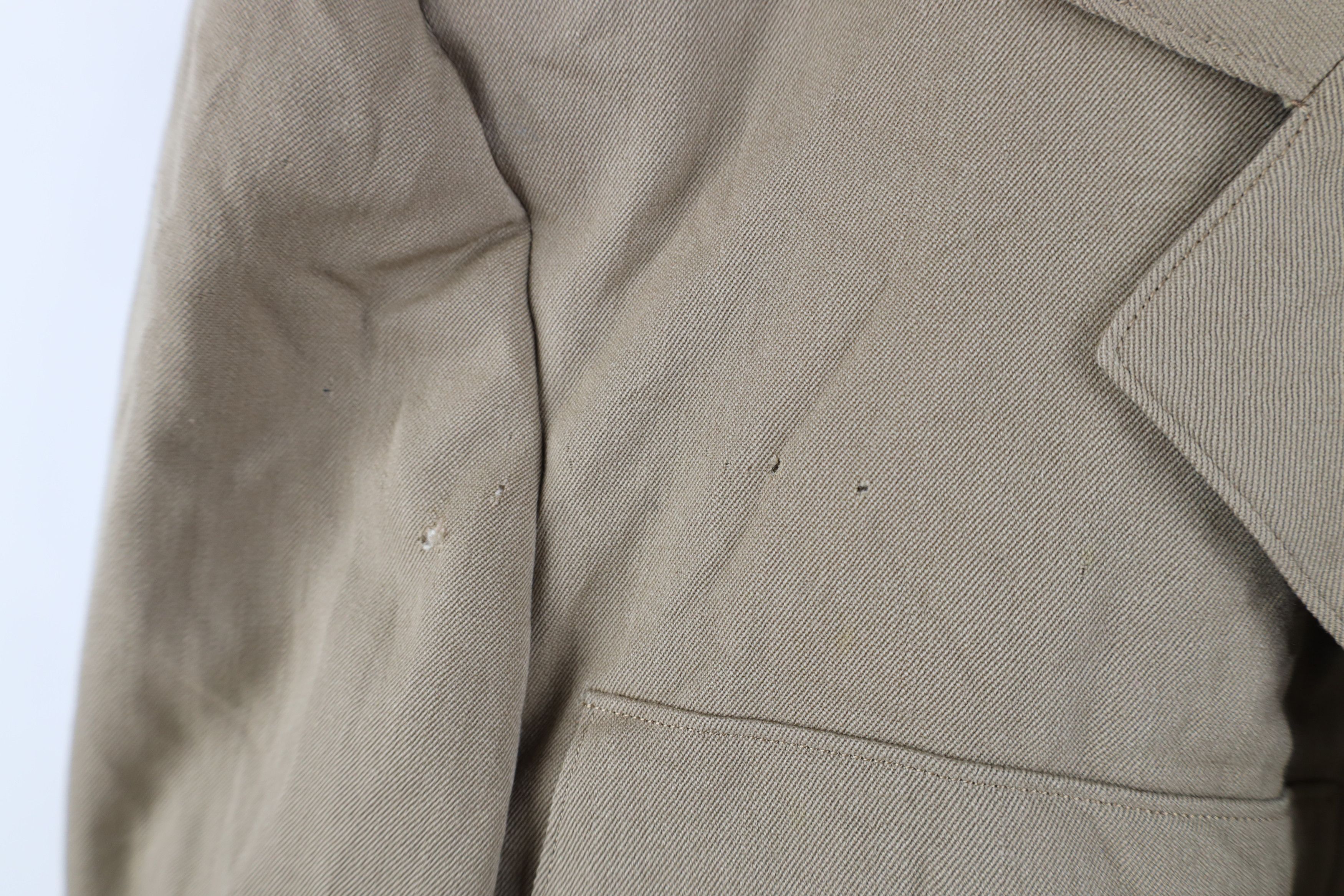 Vintage Vintage 50s Korean War Military Officer Jacket Khaki USA Size US XXL / EU 58 / 5 - 5 Thumbnail