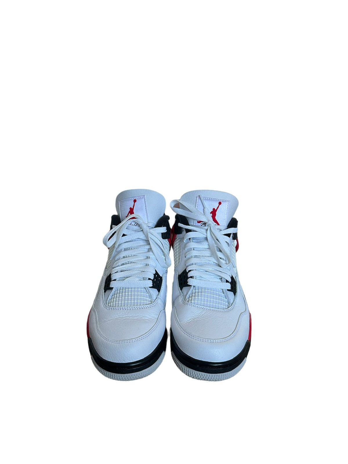 Jordan Brand × Nike Air Jordan 4 Retro Red Cement Size US 10.5 / EU 43-44 - 2 Thumbnail