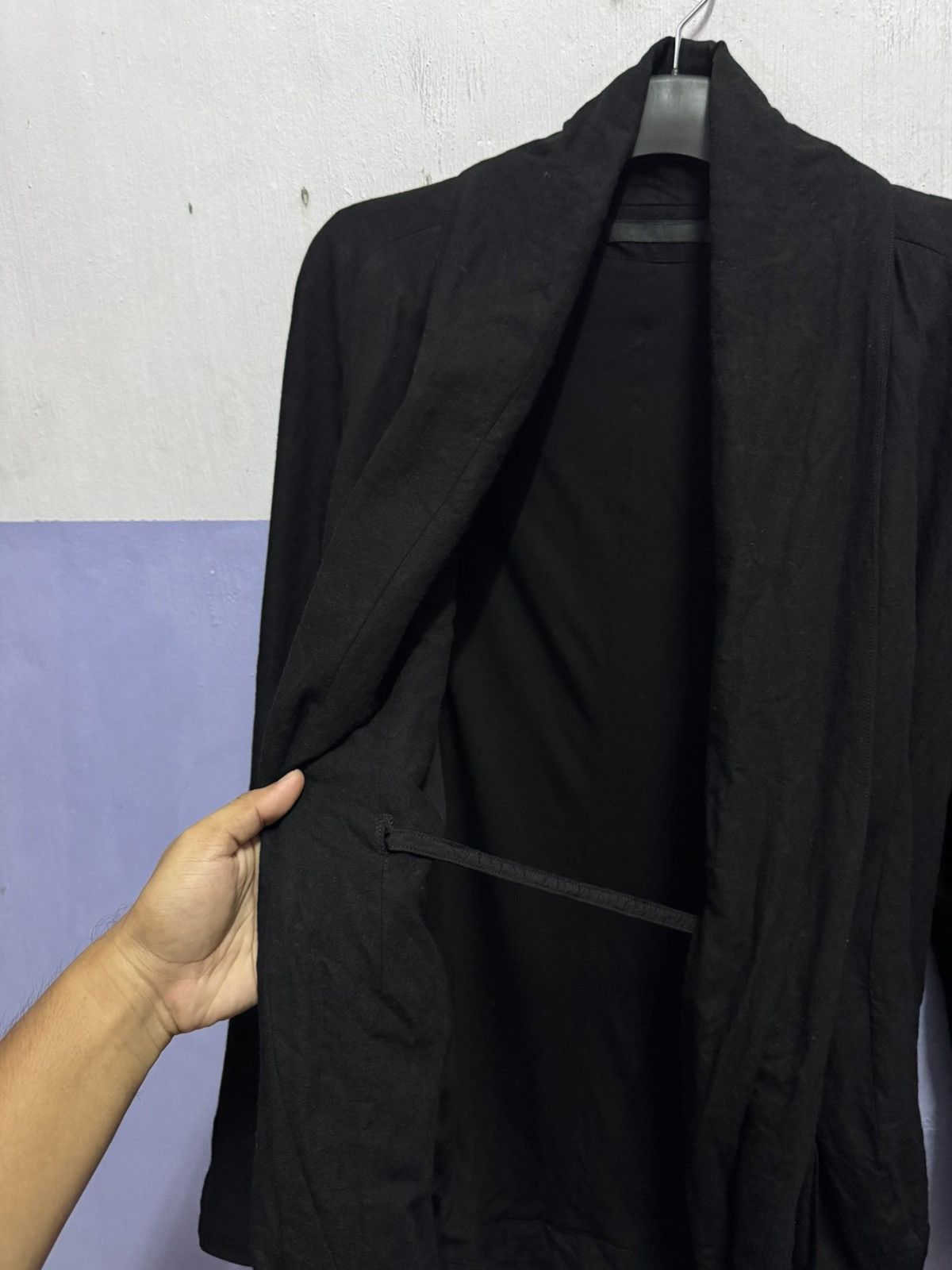 Julius JULIUS FALL-WINTER 2011-2012 Asymmetric Drawstring Jacket Size US M / EU 48-50 / 2 - 11 Thumbnail