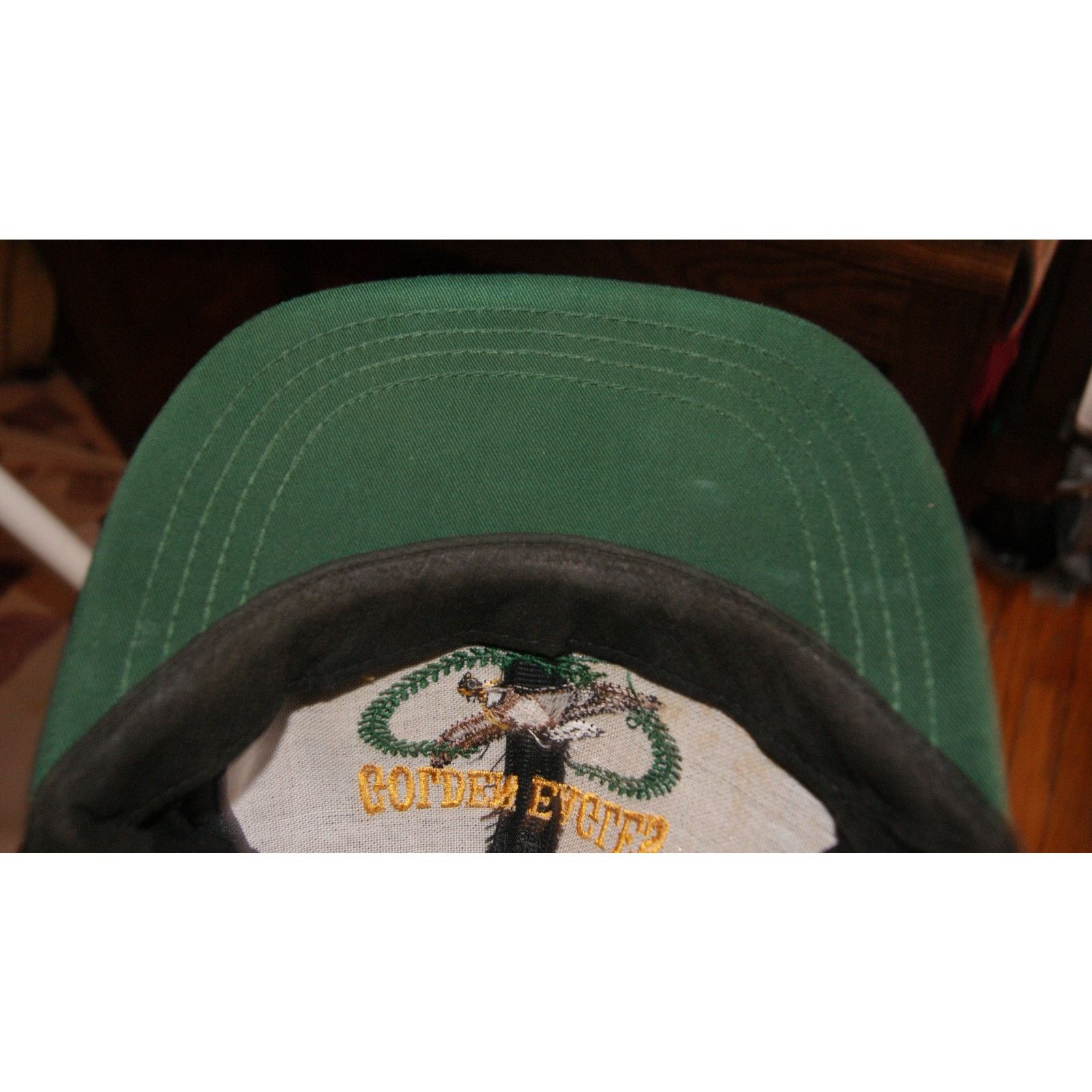 Vintage VTG NRA Hat Cap Eagles Leather Strapback Embroidered USA Size ONE SIZE - 6 Thumbnail