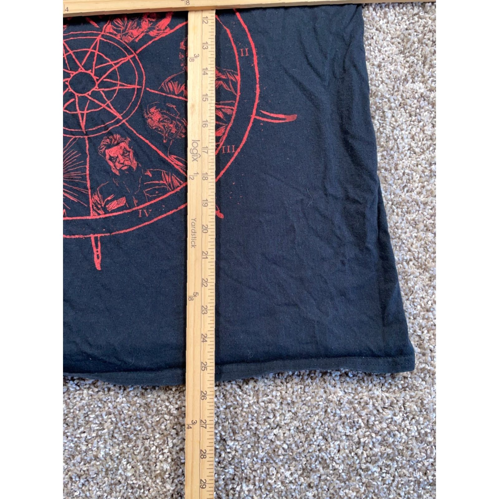 Doublet Slipknot T-Shirt Adult M Black Double Sided Print 2021 Official Heavy Metal Graphic Cotton Short Sleeve Crew Neck Men Size US M / EU 48-50 / 2 - 7 Thumbnail