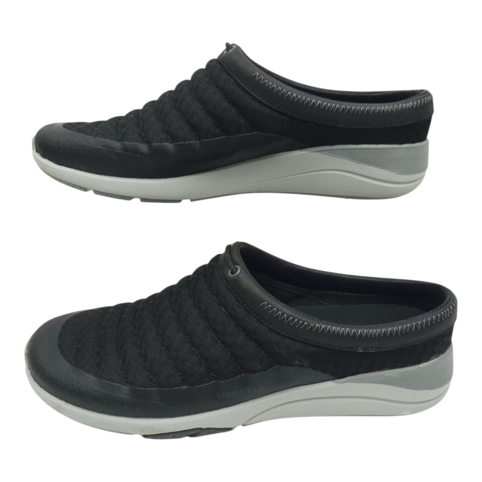 Merrell Merrell Applaud Mesh Slide Womens 10 Black Quilted Mules Size US 10 / IT 40 - 1 Thumbnail