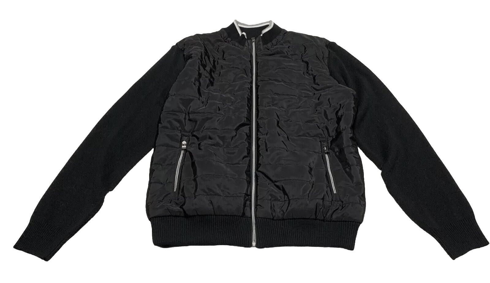 Xray Footwear Xray Jeans Men's XL Black Lightweight Puffer Bomber Jacket Size US XL / EU 56 / 4 - 4 Thumbnail