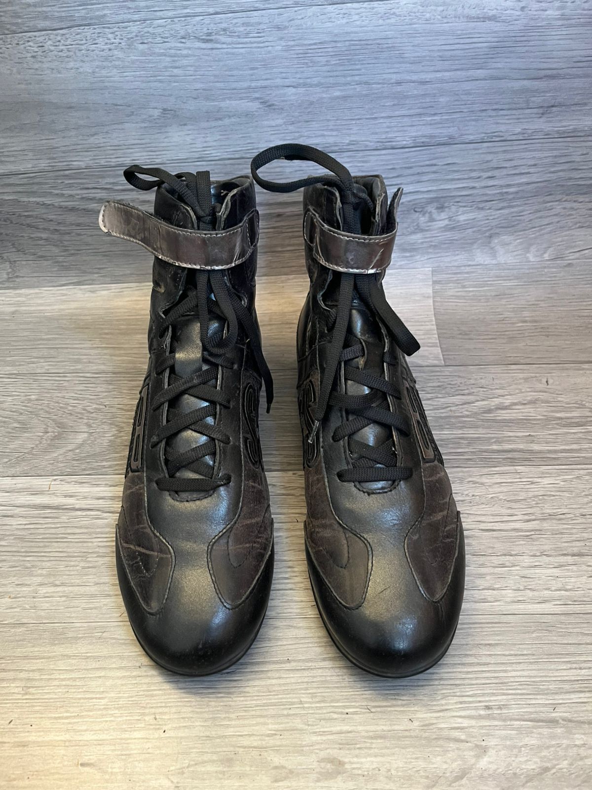 Dirk Bikkembergs Dirk Bikkembergs Hi Top Boxing Y2K Boots Sz 39 Size US 6 / EU 39 - 10 Thumbnail