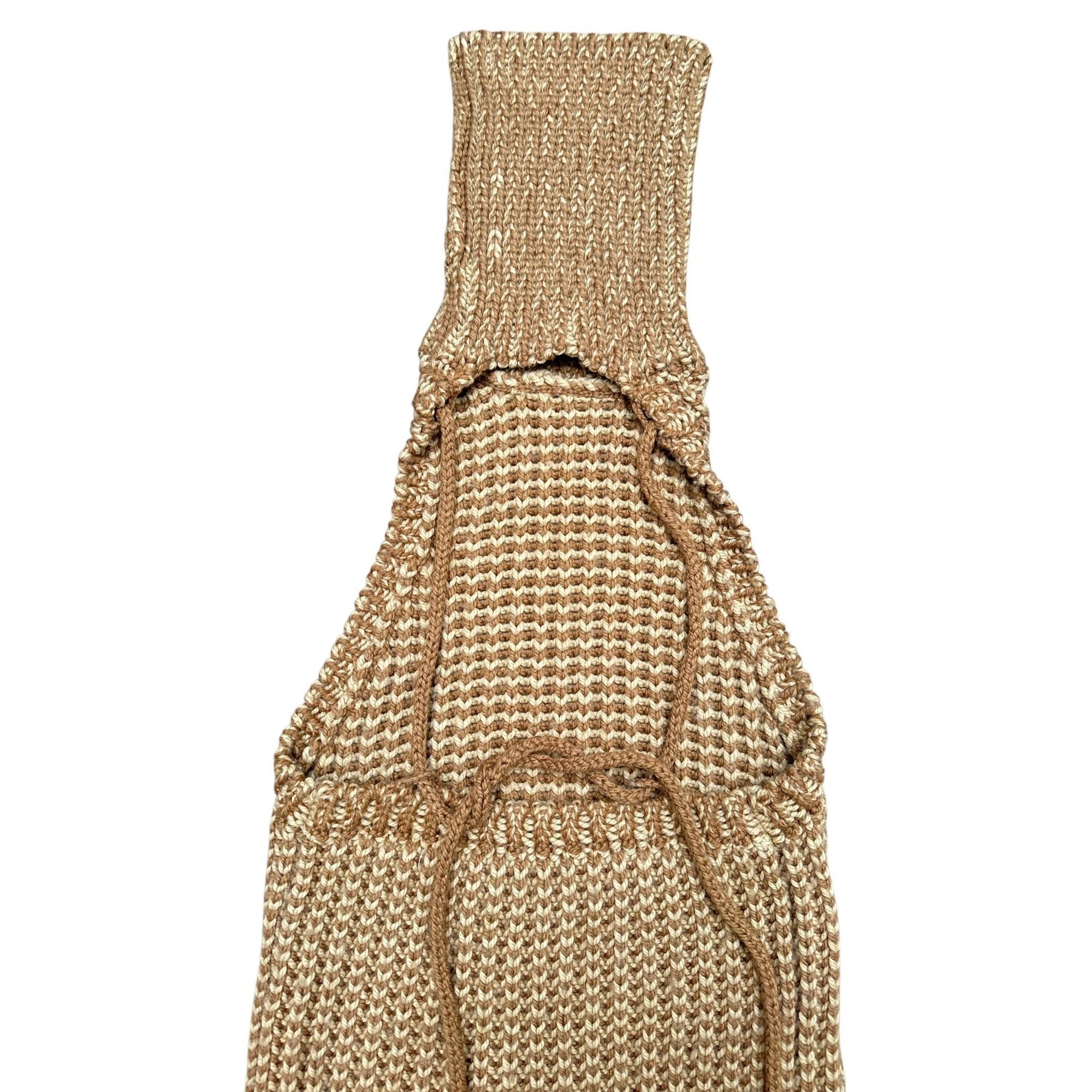 Miu Miu Beige Wool Open Back Vest Size XS / US 0-2 / IT 36-38 - 5 Thumbnail