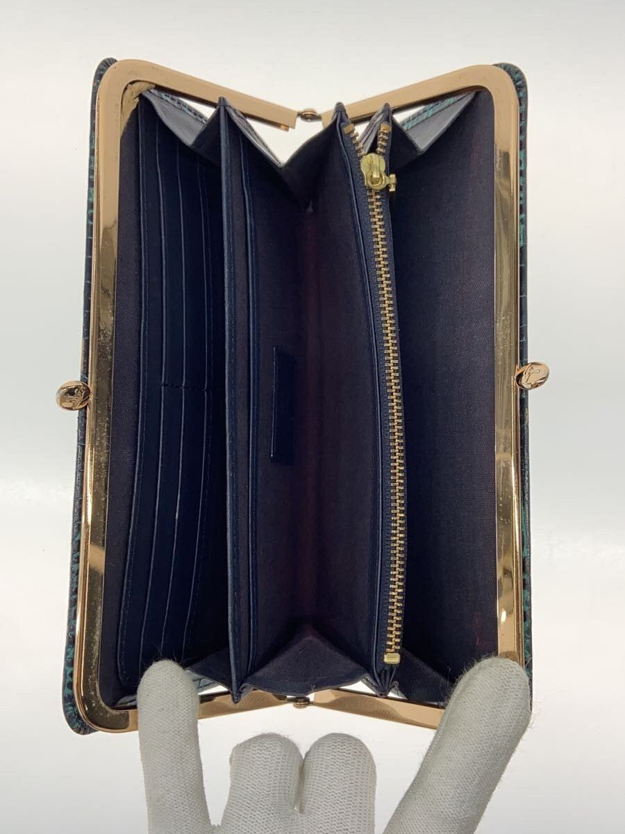 Vivienne Westwood Crocodile Embossed Orb Leather Wallet Size ONE SIZE - 8 Thumbnail