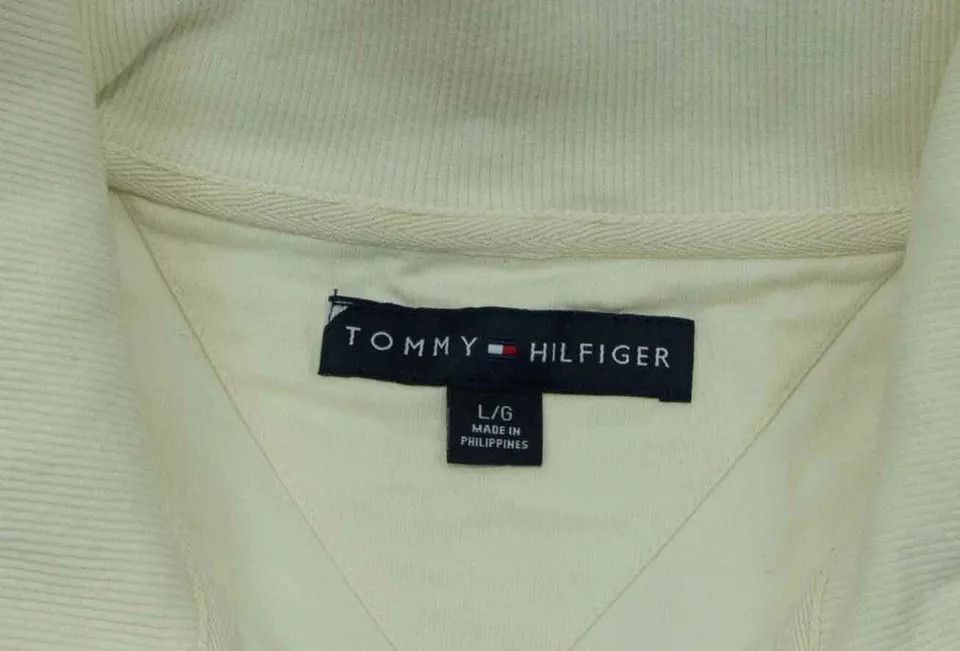 Tommy Hilfiger TOMMY HILFIGER SWEAT COTTON ZIP NECK SIZE L-XL ( LABEL L)- Size US L / EU 52-54 / 3 - 5 Thumbnail