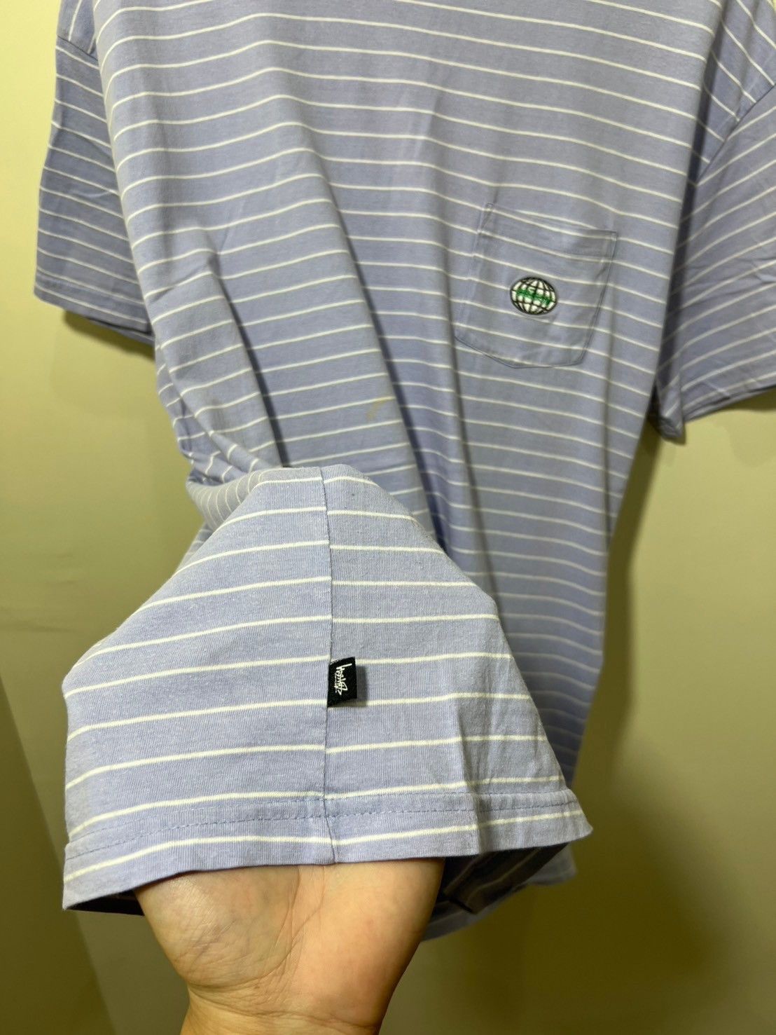 Stussy STUSSY Shirt Pocket Stripe bnz01 size M-XL Size US L / EU 52-54 / 3 - 5 Thumbnail