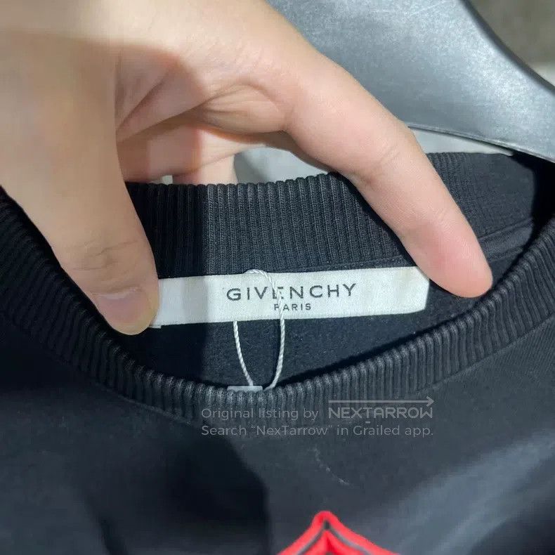 Givenchy Givenchy All-Knowing Devil Eye Sweatshirt Size US XXL / EU 58 / 5 - 5 Thumbnail