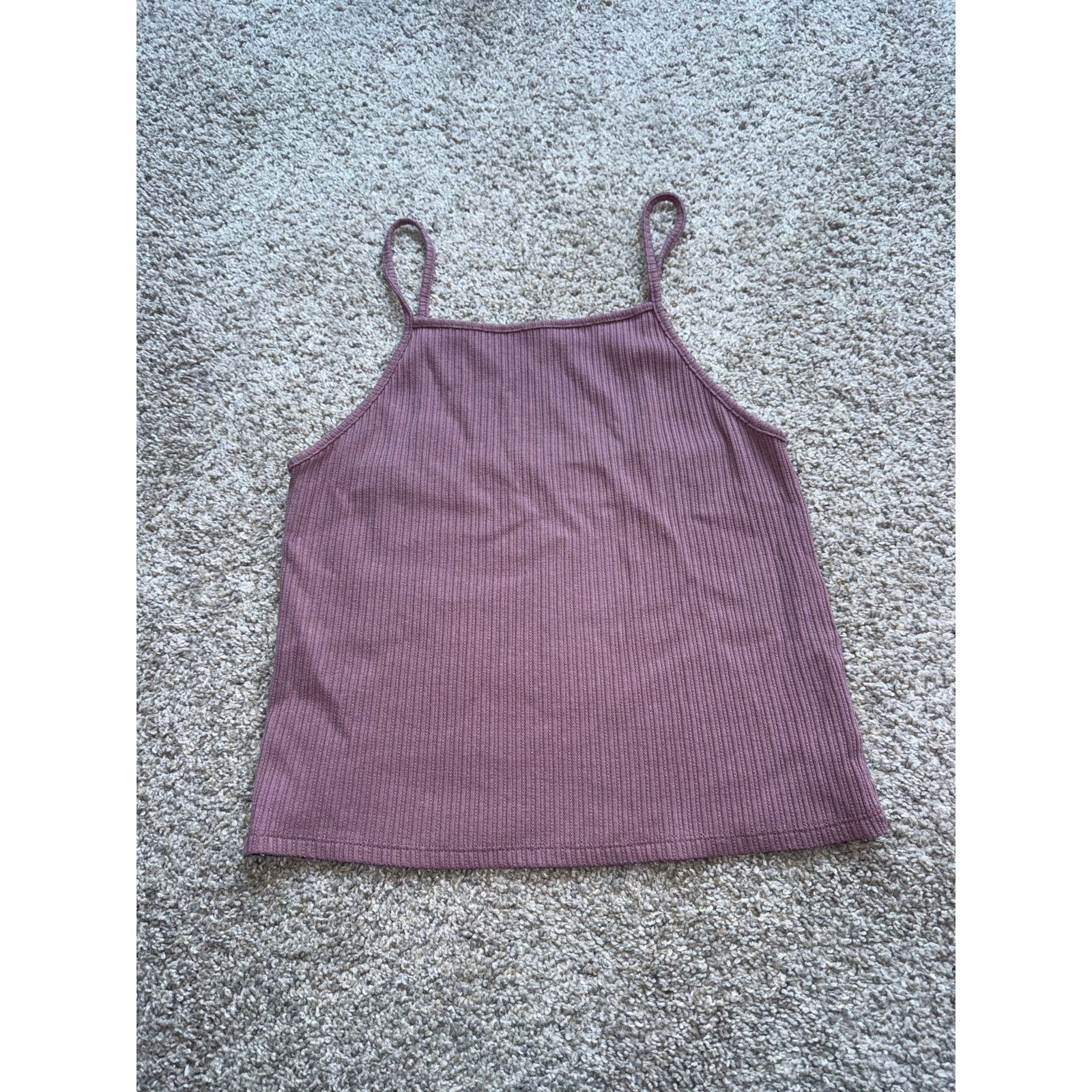 American Eagle Outfitters American Eagle - Square Neck Cami - Mauve Purple, Medium Size M / US 6-8 / IT 42-44 - 1 Thumbnail