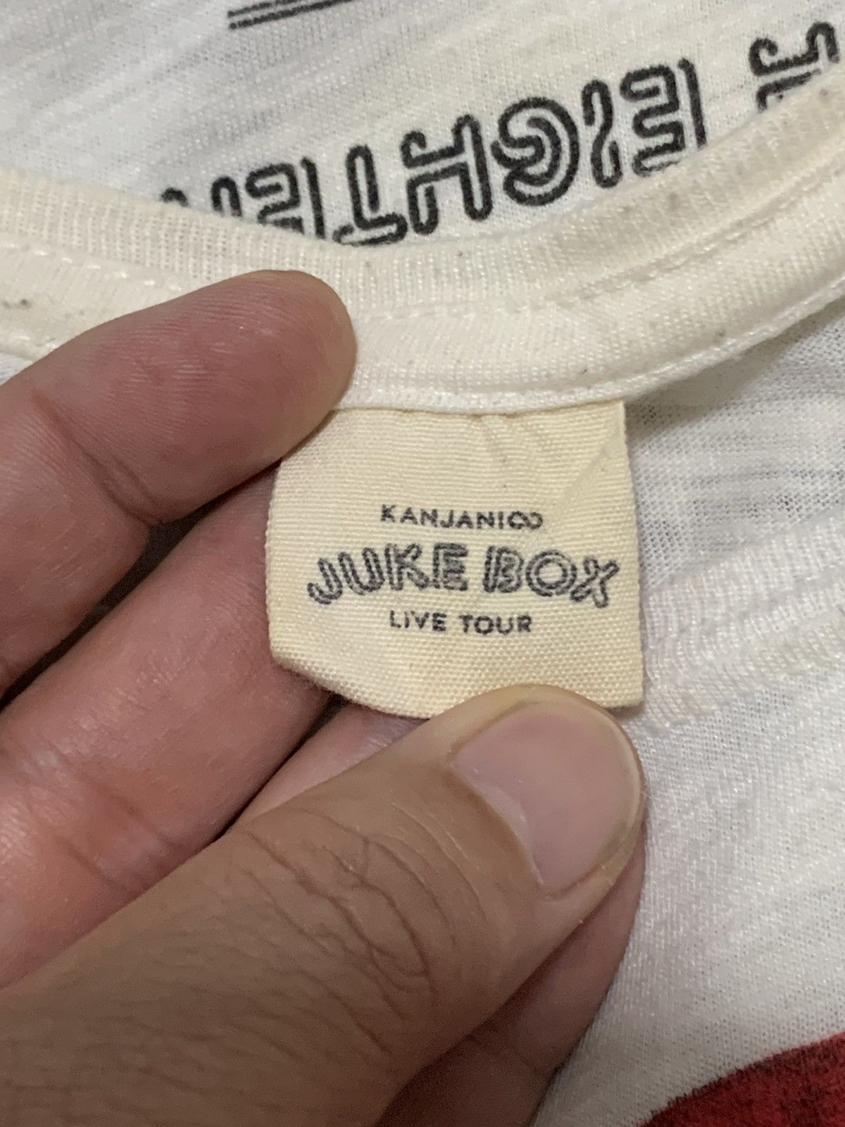 Japanese Brand Juke Box Live Tour Japan band Tees Size US M / EU 48-50 / 2 - 12 Thumbnail