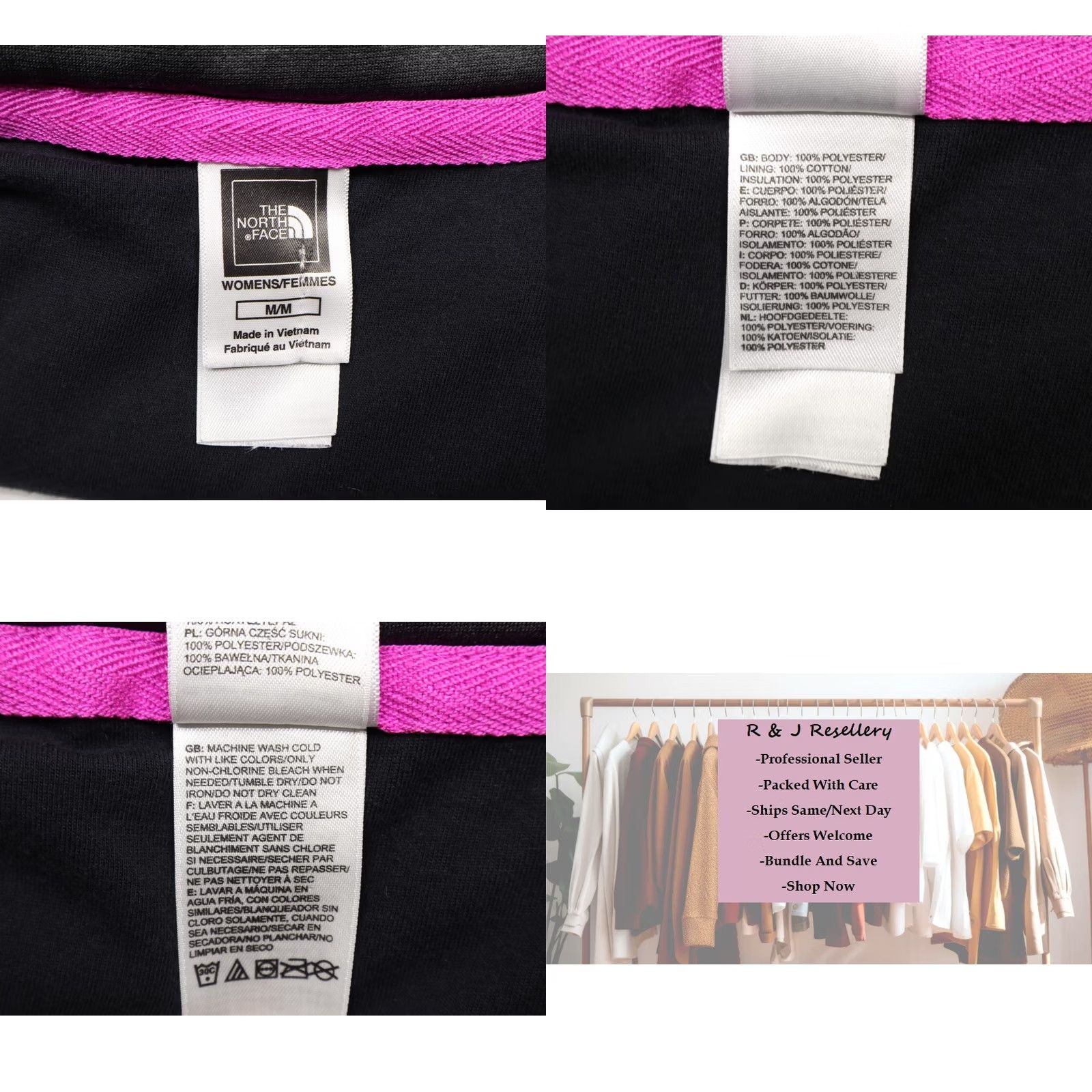 The North Face The North Face Women’s Darella Insulated Asymmetrical Puffer Vest M Gray Quilt Zip Pockets Regular Size M / US 6-8 / IT 42-44 - 8 Thumbnail