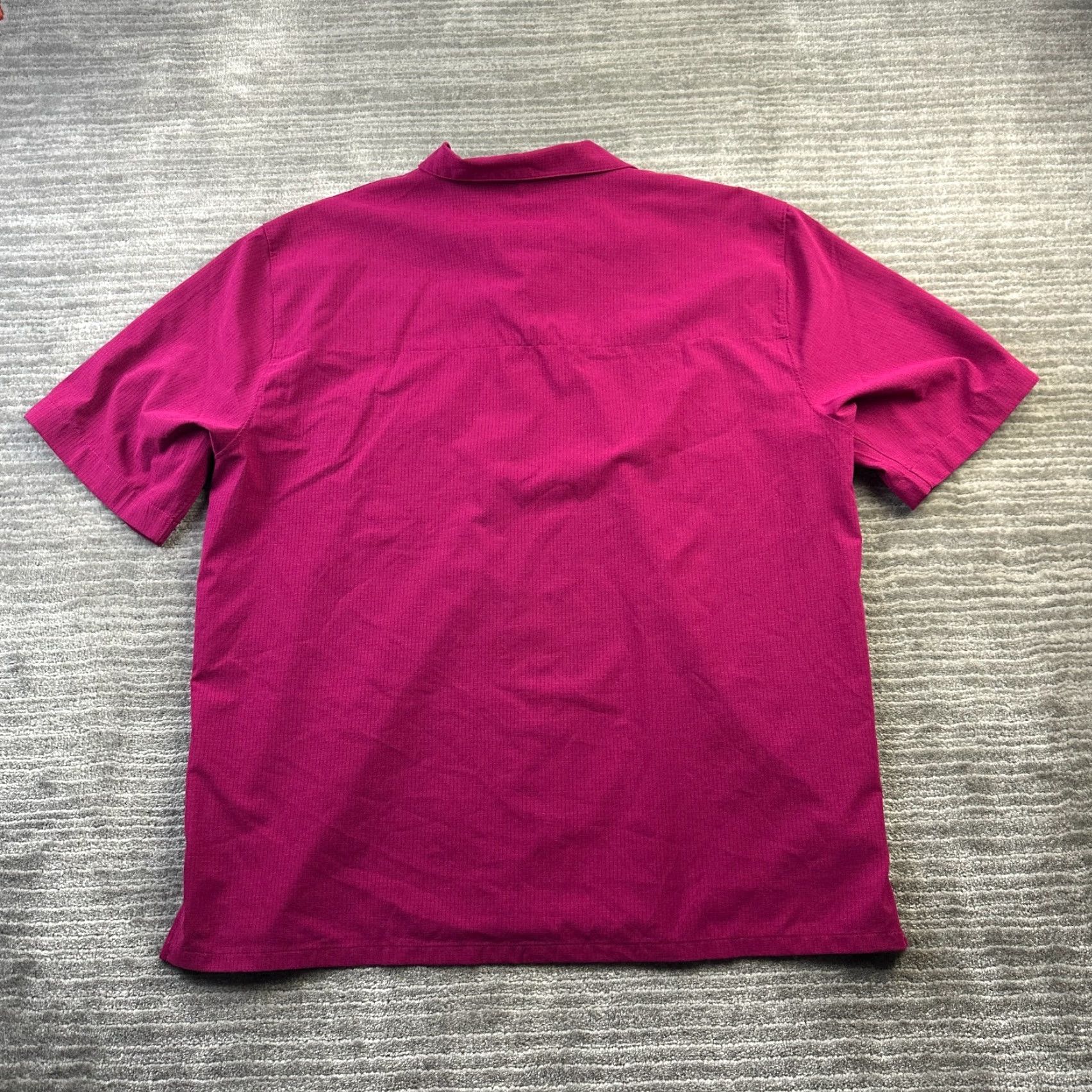 Lululemon Lululemon Shirt Button Up Mens Extra Large Purple Airing Easy Ventlight Camp Size US XL / EU 56 / 4 - 2 Thumbnail