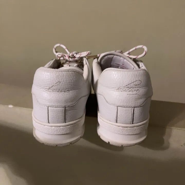 Louis Vuitton Louis Vuitton White Trainer Fashion Sneakers for Men -2508 Size US 8.5 / EU 41-42 - 3 Thumbnail
