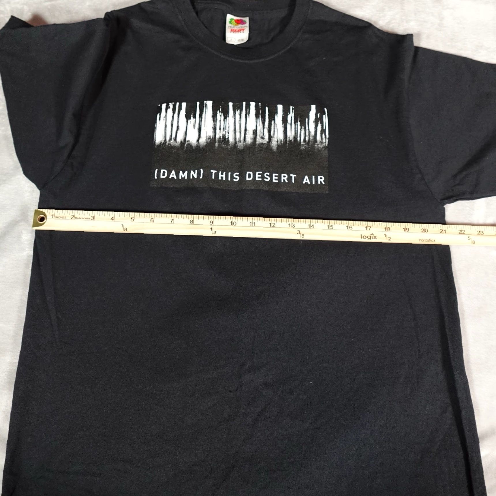 Vintage VINTAGE Damn This Desert Air Rock Band T-Shirt Mens L Slim Fit Black Graphic Print 2000s Music Size US L / EU 52-54 / 3 - 5 Thumbnail