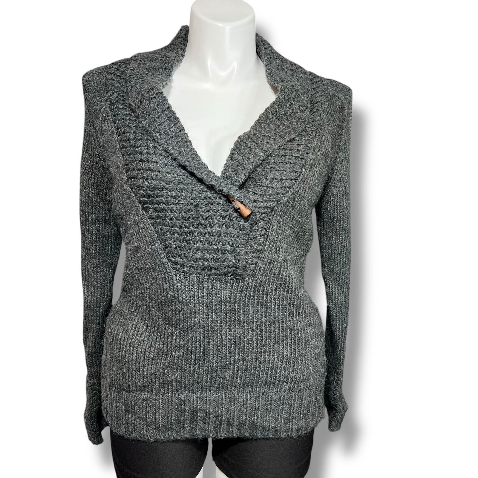 Guide Series Guide Series Womens Wool Alpaca Blend Knit Sweater Pullover Size L / US 10 / IT 46 - 1 Thumbnail