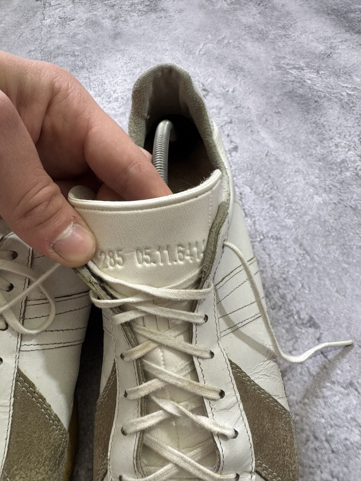 Vintage GAT Margiela style BW-sport 285 leather trainers shoes Size US 11.5 / EU 44-45 - 14 Thumbnail