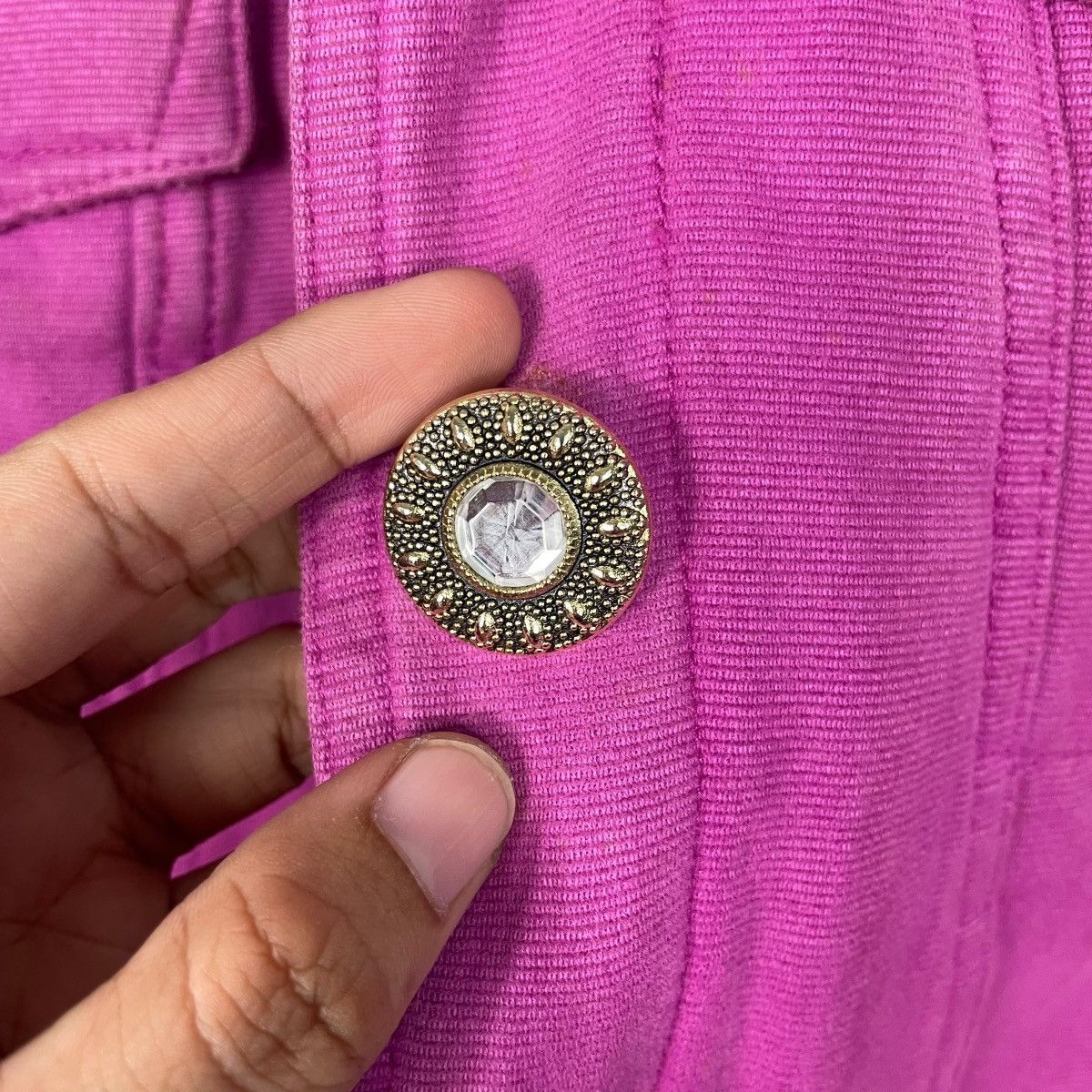 Versace Versace Jeans Couture Denim Jacket Size M / US 6-8 / IT 42-44 - 14 Thumbnail