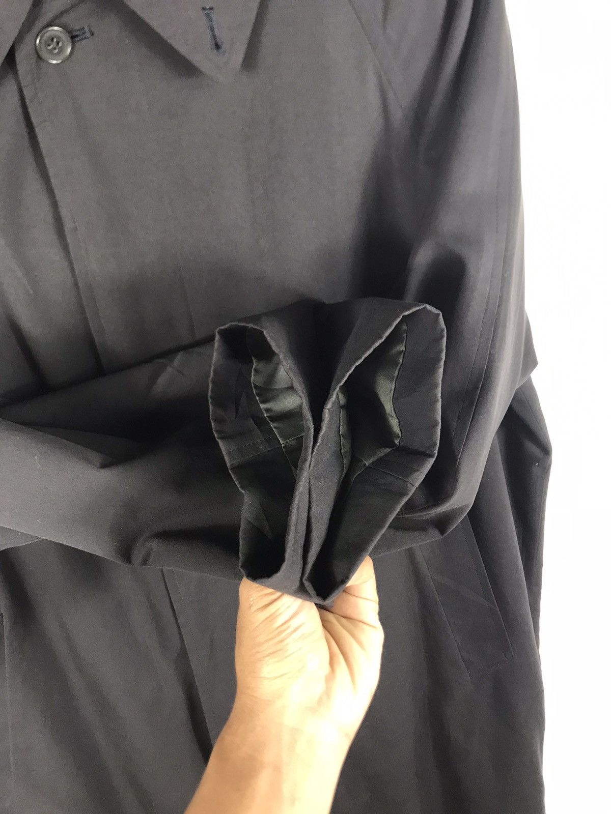 Designer × Vintage ⚡️Vintage Antonio Fusco Italy Button Long Coat Size US M / EU 48-50 / 2 - 7 Thumbnail