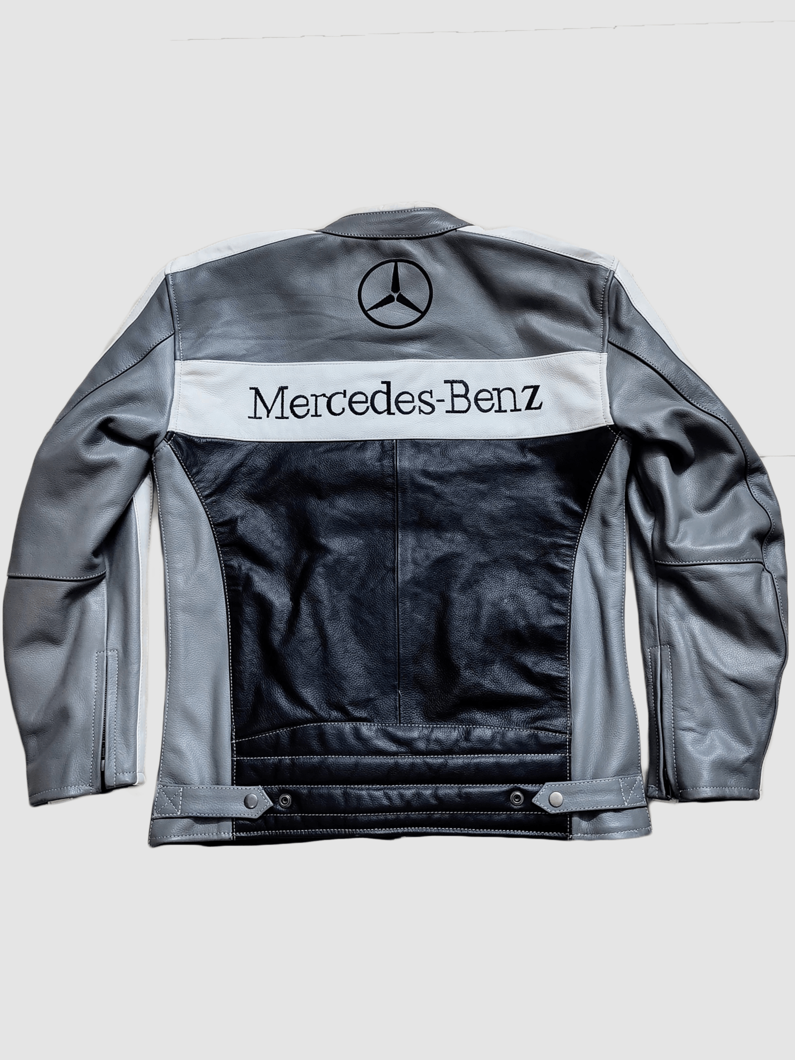 Mercedes-Benz 🔥 Mercedes X Mclaren 🔥 RACING LEATHER JACKET STREETWEAR Size US M / EU 48-50 / 2 - 7 Thumbnail