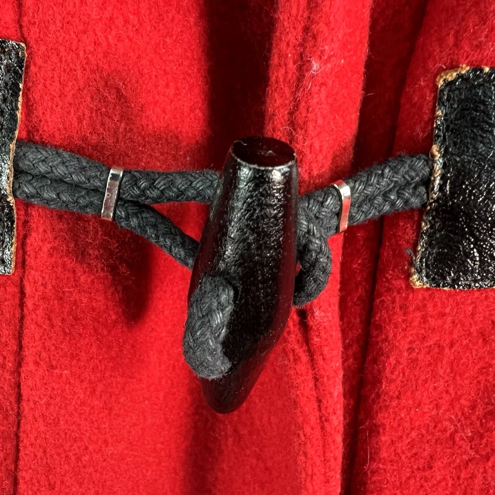Vintage VINTAGE Michelle Stewart Wool Blend Toggle Coat Women’s XL Red 80s Vintage Wool Coat Women XL Red Size XL / US 12-14 / IT 48-50 - 6 Thumbnail